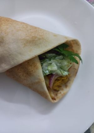 عکسی از دستور شاورما مرغ