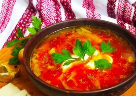 Класичний український борщ