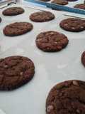 Galletas de chocolate rellenas