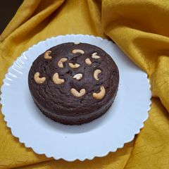A picture of Wheat flour and dates cake (Healthy cake).
