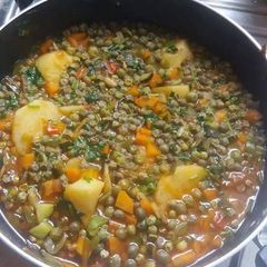 A picture of Peas Stew.