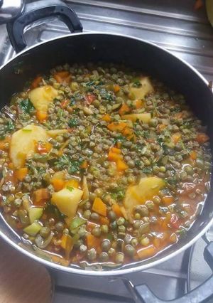 A picture of Peas Stew.