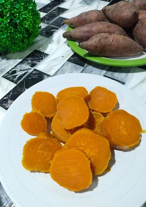Foto resep Ubi orange rebus