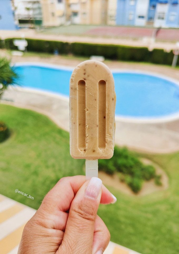 Una foto de Helado capuccino