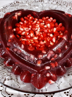 عکسی از دستور ژله انار