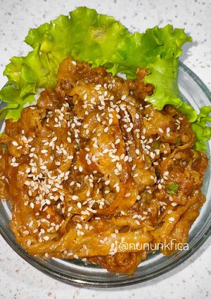 Foto resep Beef Yakiniku Gyudon kayak Yoshinoya