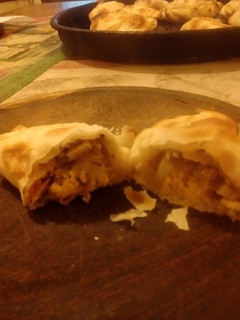 Una foto de Empanadas de caballa livianitas al parrigas (sin aceite ni grasa)