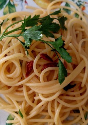 Foto di Spaghetti 🍝 aglio olio e peperoncini 🌶 🌶 🌶