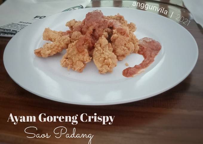 Ayam Goreng Crispy Saos Padang