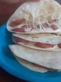 Sausage Quesadilla-Style Breakfast Sandwiches