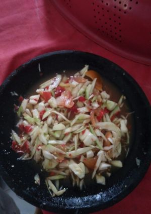 Foto resep Mangga muda pedas