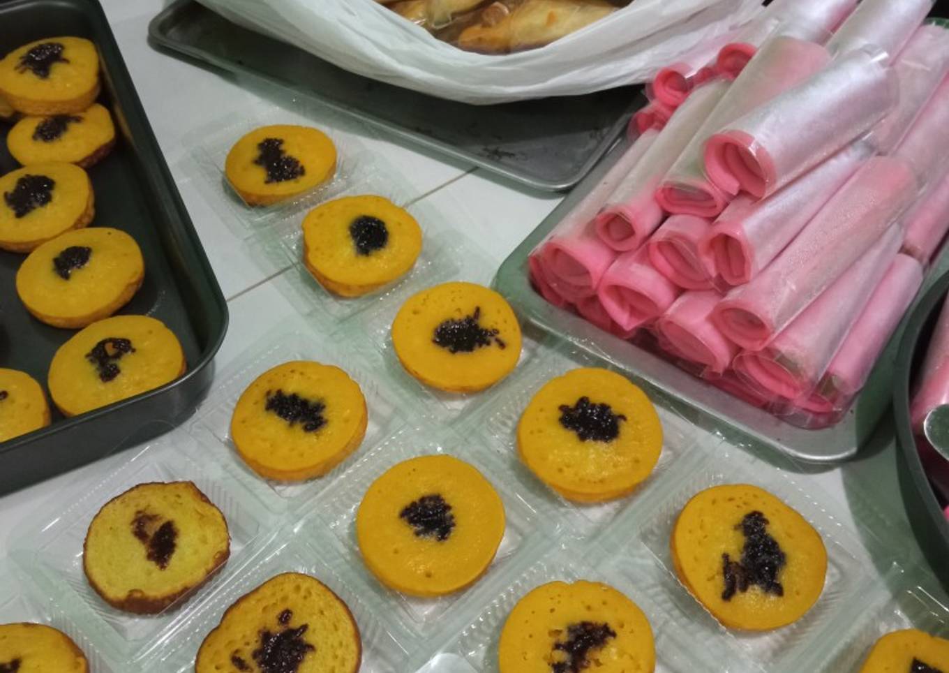Kue lumpur labu kuning