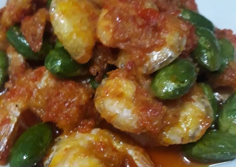 Bagaimana Membuat Udang pete balado Anti Gagal
