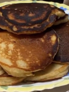 Foto de Panquecas de Banana e Iogurte