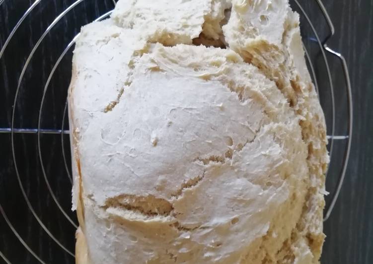 Pan blanco express en panificadora