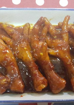 Foto resep Ceker mercon pedes manis