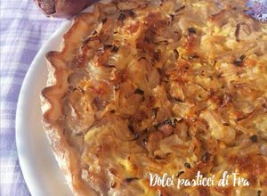 Foto di Torta salata alle cipolle rosse di tropea