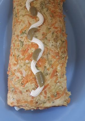 Una foto de Pionono de verduras sin harinas