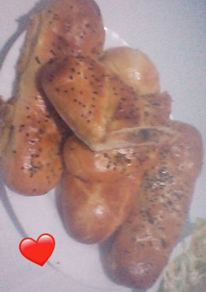 صورة لوصفة الخبز المحشي رائعة