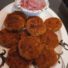 Rajma galauti kabab A picture of Rajma galauti kabab.