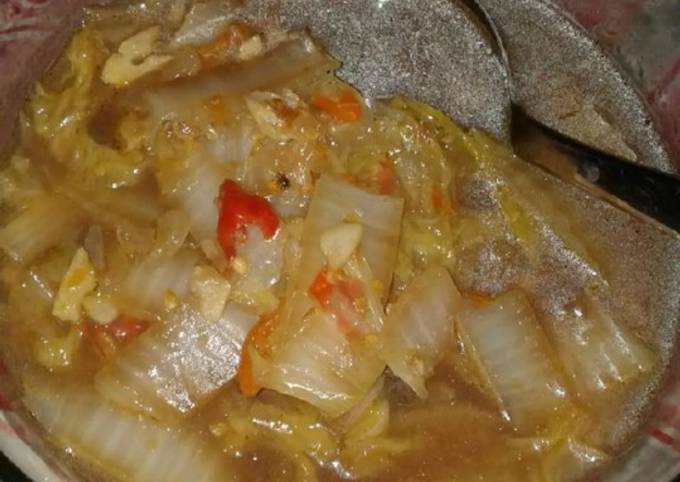 Resep Sawi Putih Kuah Kecap Seger Oleh Dapur Bunda Cookpad