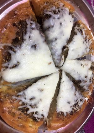 صورة لوصفة فطيرة الزعتر بالجبن