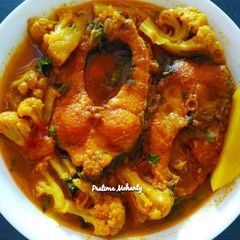 A picture of  Fish Curry (Odia Style).