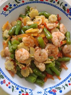 Foto resep Tumis baby shrimp and vegetable