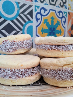 Una foto de Alfajores de maicena