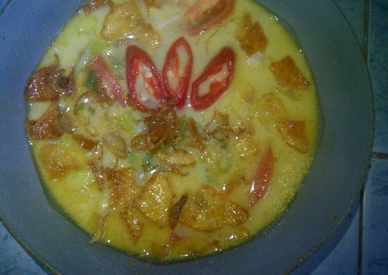 Soto Ayam Medan (pake santan)