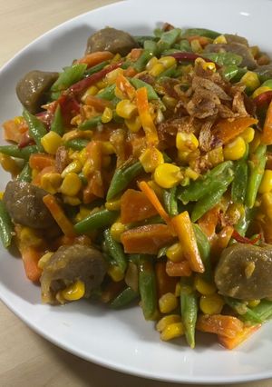 Foto resep Tumis Pelangi Telur Asin