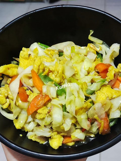 Foto resep Kol telur lauk simple