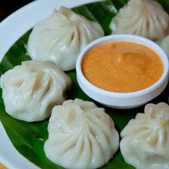 A picture of Vegetable momos.