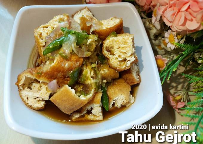 Resep Tahu Gejrot Oleh Evida Kartini Cookpad