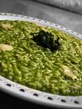 Risotto al tarassaco e Gorgonzola dolce 🥬 🧀