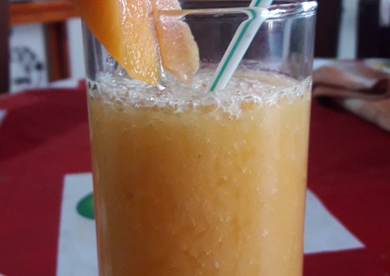 Súper batido saludable de papaya 😋