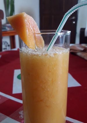 Una foto de Súper batido saludable de papaya 😋