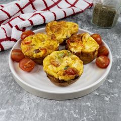Omelette Muffins A picture of Omelette Muffins.
