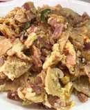 Migas o tortillas con huevo a la Sonorense