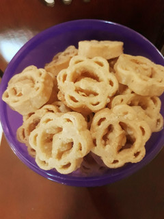 Foto resep Kembang goyang bumbu peyek
