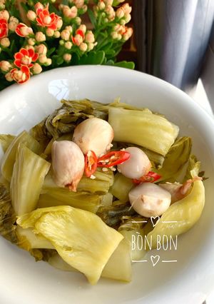Hình của món Dưa Cải Chua (Kiểu Miền Bắc).