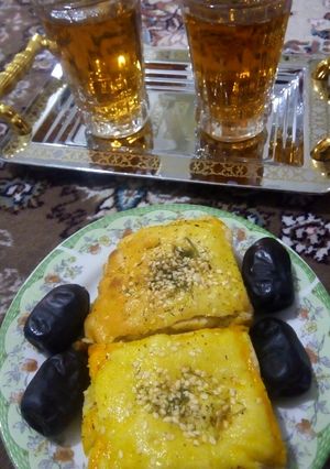 عکسی از دستور نان شیرمال