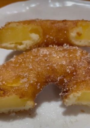 Una foto de Buñuelos de manzana