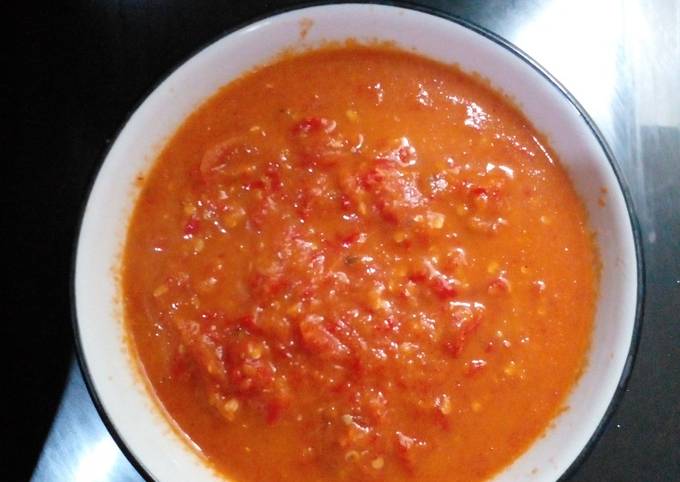 Resep Sambal pecel ayam pecel lele abang langganan Resep Sambal pecel ayam pecel lele abang langganan