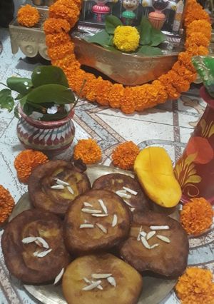 আমের মালপোয়া (aamer malpua recipe in Bengali) রেসিপির প্রধান ছবি