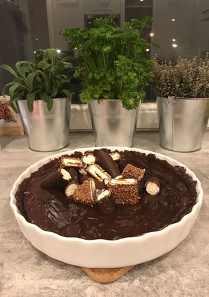 Túró rudi pite recept fotója