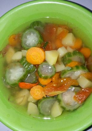 Foto resep Sup oyong
