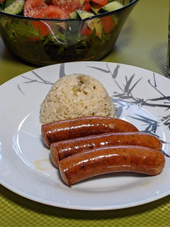 Una foto de Arroz del día con manzana