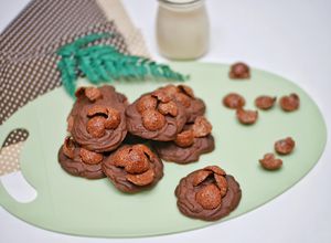 Foto resep Koko Krunch Cookies / Cokelat Crunch Cookies