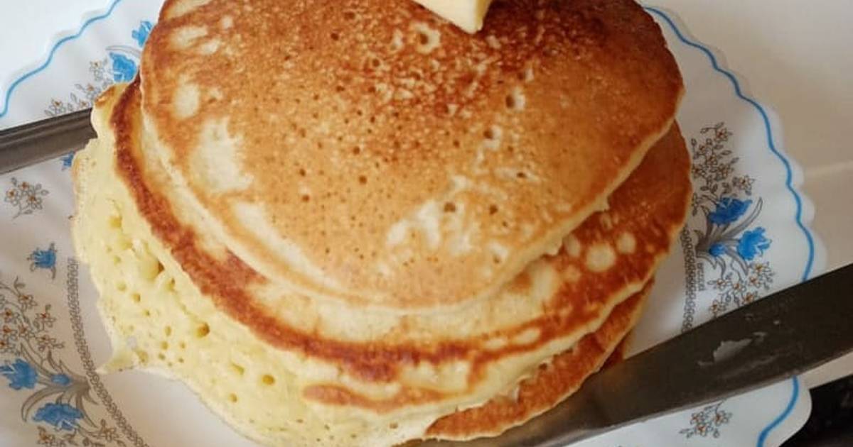 Fluffy George Foreman Pancakes Recipe by I'm hungry - Cookpad